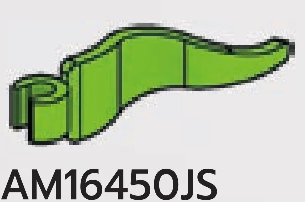 Fixture: flag, pennant on horizontal clip
