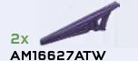 Weapon, Firearm: Covenant Beam Rifle in Gold, Burnt (Metallic)