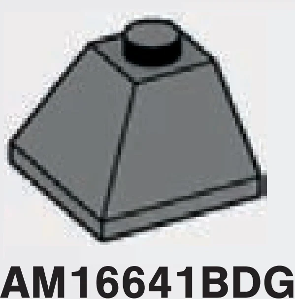 Slope brick 45 2 x 2 corner in Gray, Dark (Flake)