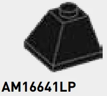 Slope brick 45 2 x 2 corner in Gray, Charcoal