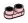 Plate Modified Round 1 x 2 Connector: female:female, type 01