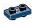 Plate 1 x 2 Connector: male:male