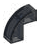 Slope Brick 1 x 2 x 2 with half-curved top