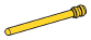 Bar 5L with flanged base and rounded top in Yellow, Lemon