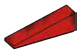 Slope brick 25 1 x 4 in Red (Camo)