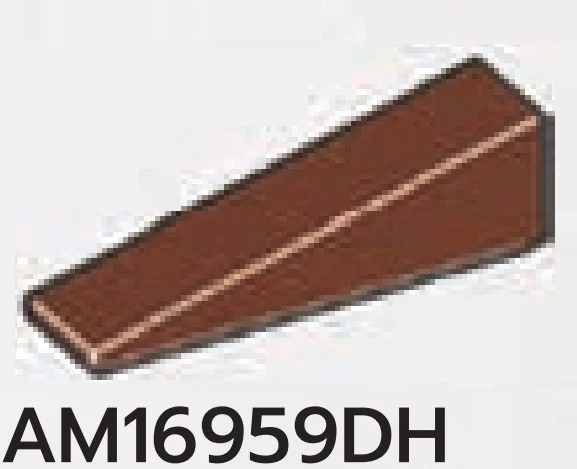 Slope brick 25 1 x 4 in Brown