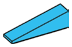 Slope brick 25 1 x 4 in Blue, Rich Sky