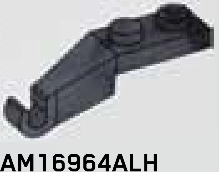Plate Modified 1 x 2 with downward angled hook in Gray, Dark (Camo)