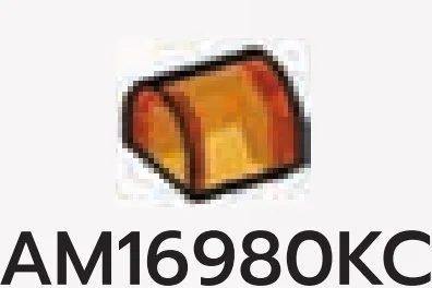 Slope 1 x 1 Curved Round Top in Orange (Translucent)