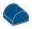 Slope 1 x 1 Curved Round Top