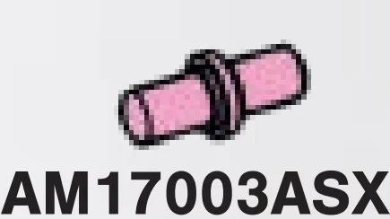 Connector: pin, small in Pink, Rose