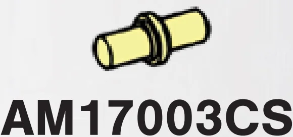 Connector: pin, small in Yellow, Pastel