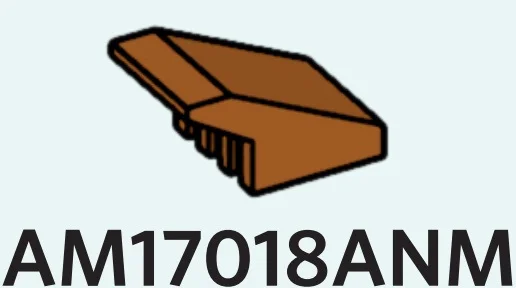 Slope 1 x 1 Rear Overhang