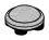 Plate 2 x 2 with rounded bottom in Gray, Steel