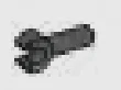 Connector: pin, short with clip in Gray, Cool Dark (Flake)