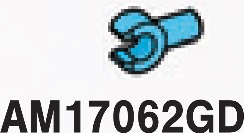 Connector: pin, short with clip in Blue, Rich Sky