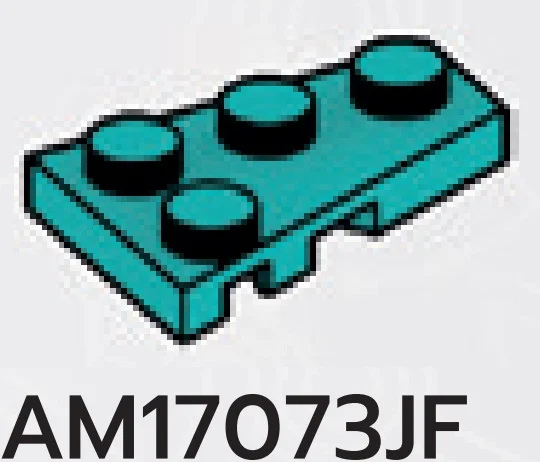 Wedge Plate 2 x 3 Right