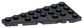Wedge Plate 4 x 8, Right in Metal, Iron (Metallic)