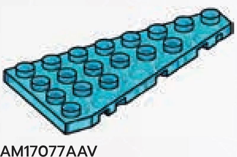 Wedge Plate 4 x 8, Left