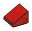 Slope 36 1 x 1 in Red (Camo)