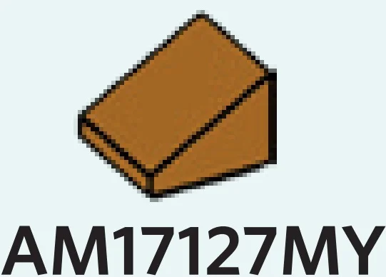 Slope 36 1 x 1 in Brown, Milk Chocolate