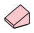Slope 36 1 x 1 in Pink, Pale
