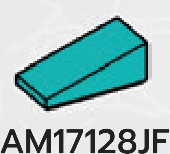 Slope brick 25 1 x 2