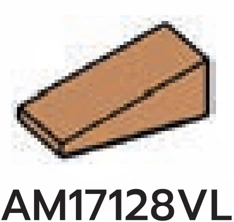 Slope brick 25 1 x 2
