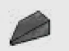 Slope brick 25 1 x 2 corner, right in Gray, Cool Dark (Flake)