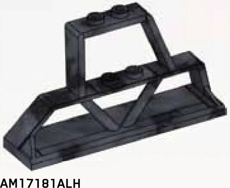 Windscreen 8 x 4 x 2 open frame, crossbars & raised gun mount in Gray, Dark (Camo)