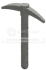 Tool: pick-axe