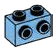 Brick Modified 1 x 2 with side studs