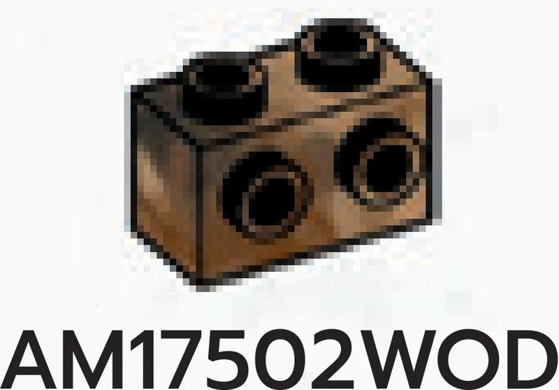 Brick Modified 1 x 2 with side studs