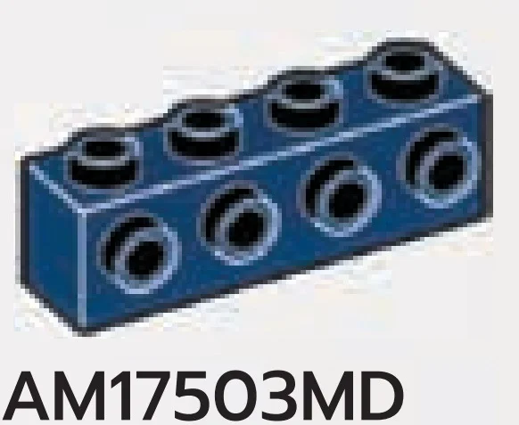 Brick Modified 1 x 4 with side studs