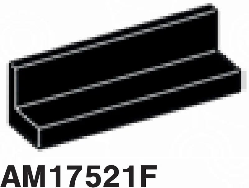 Panel 1 x 1 x 4 in Black
