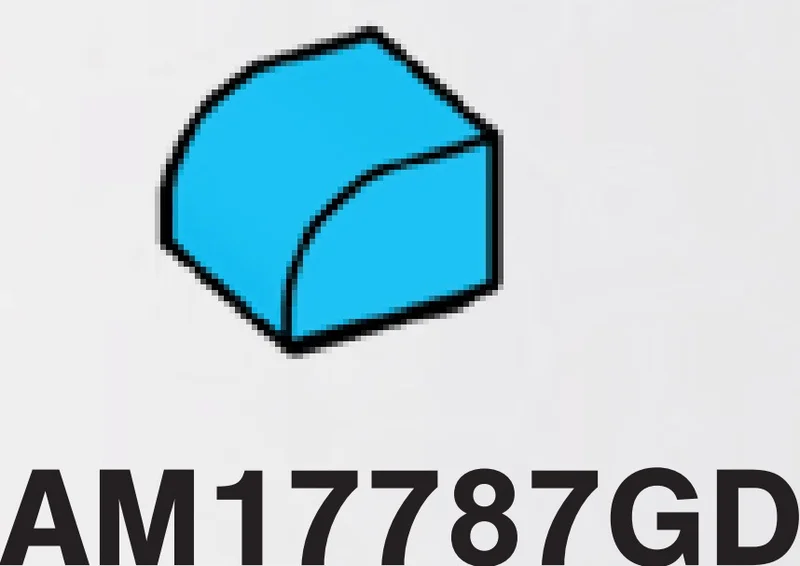 Brick 1 x 1 two-thirds-height with half-curved top in Blue, Rich Sky