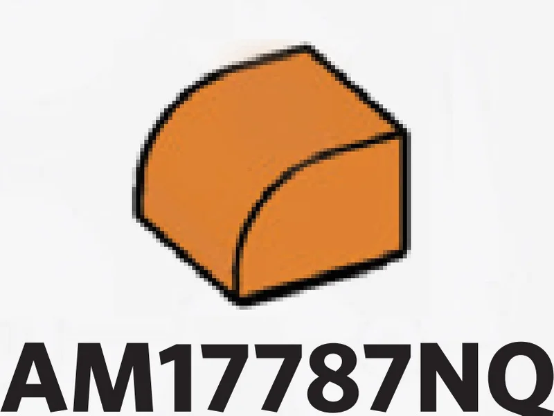 Brick 1 x 1 two-thirds-height with half-curved top