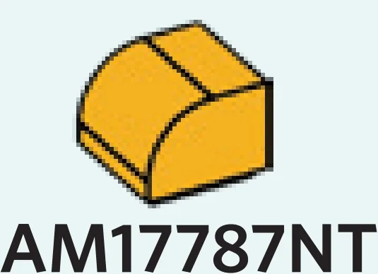 Brick 1 x 1 two-thirds-height with half-curved top