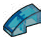Slope 1 x 1 x 2 Curved in Blue, Medium (Translucent)