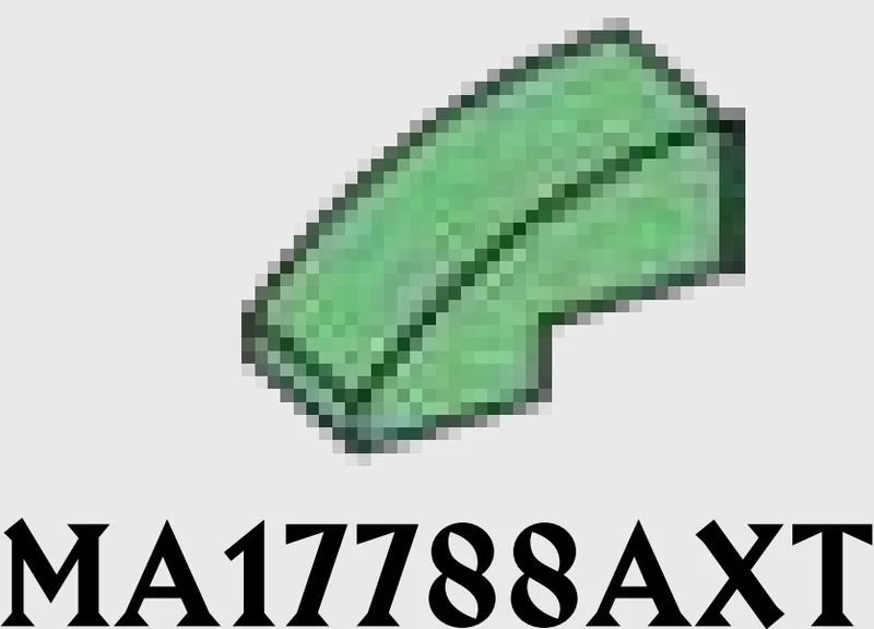 Slope 1 x 1 x 2 Curved in Green, Vertigris (Sand Green)