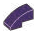Slope 1 x 1 x 2 Curved in Purple, Byzantium (Metallic)