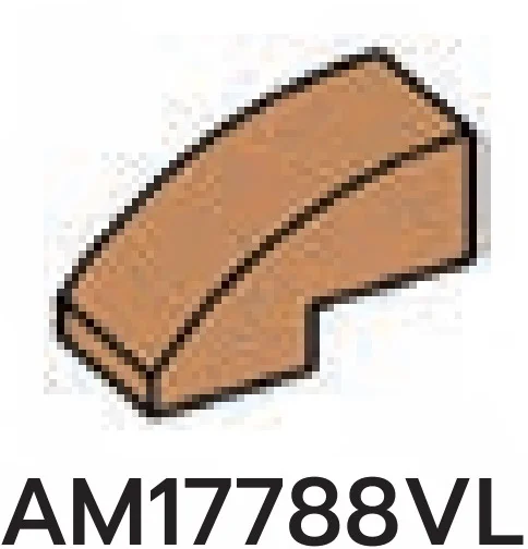 Slope 1 x 1 x 2 Curved