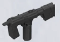 Weapon, Firearm: SMG, suppressed in Black