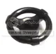 Wheel, Steering: round with three-point frame in Black