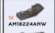 Slope brick 25 2 x 3 double inverse, right in Sand, Pale (Camo)