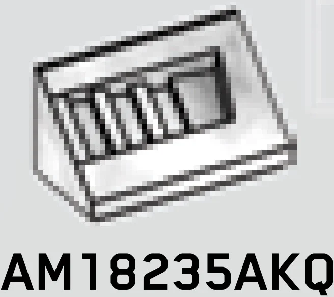 Slope brick 45 2 x 1 with open grooves on slope, right in White with Black Marbling (Camo)