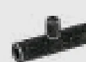 Connector: pipe, small 3 studs long with side pin in Gray, Dim (Metallic)