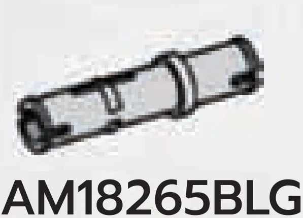 Connector: axle 3 studs long in Gray, Dull