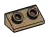 Slope brick 36 2 x 1 with open studs on slope in Brown, Teak