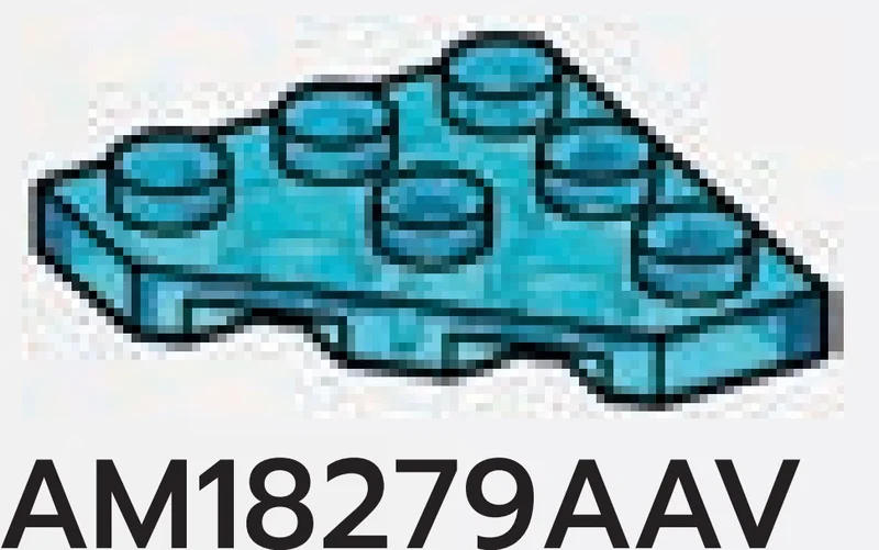 Wedge Plate 3 x 3 without corner